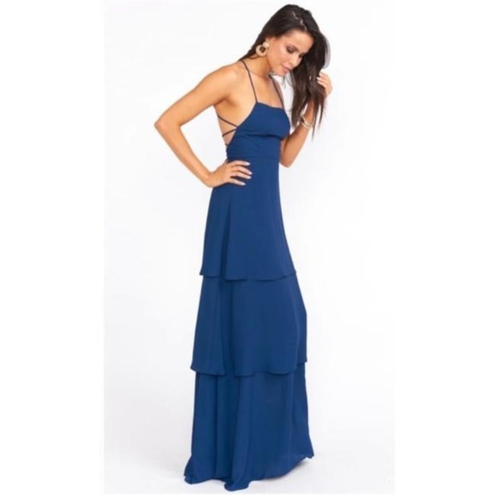 NWT - Show Me Your MuMu Ruffle Maxi Dress - Picture 3 of 6